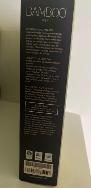 Tableta Gráfica Wacom Bamboo Pen