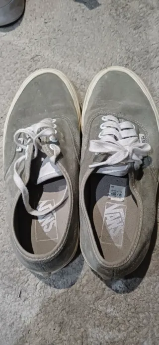 Vans grises talla 39