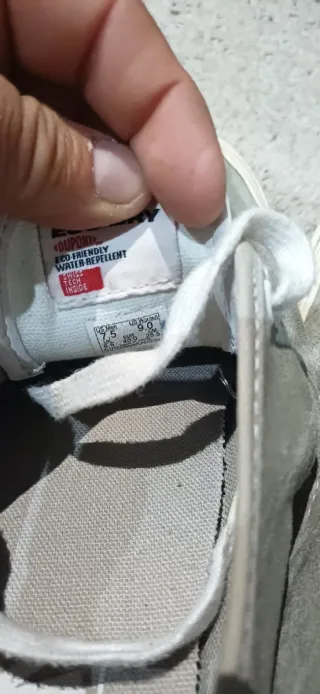 Vans grises talla 39