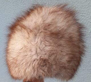 Colbacco vintage vera pelliccia anni 70