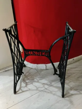 Patas Mesa Máquina Singer Hierro Fundido