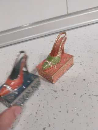 Mini Joyeros Zapatos Decorativos