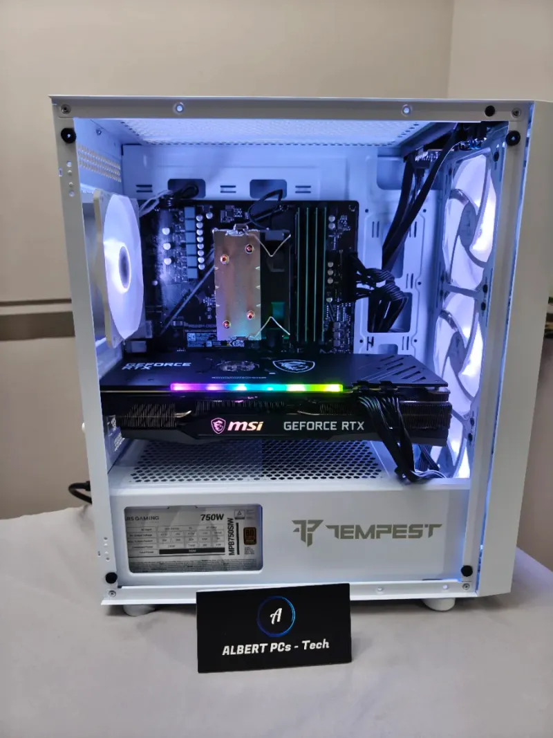 PC Gaming RTX 3070, Ryzen 5, 1.5tb NVMe+hdd, 16GB afbeelding 3