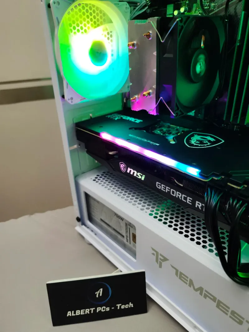 PC Gaming RTX 3070, Ryzen 5, 1.5tb NVMe+hdd, 16GB afbeelding 5