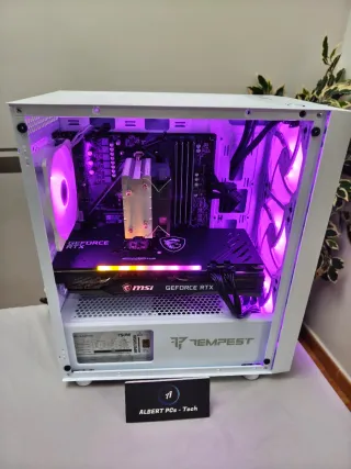 PC Gaming RTX 3070, Ryzen 5, 32GB RAM, NVMe+HDD