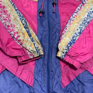 Vintage Cortavientos mujer Shamp Talla L