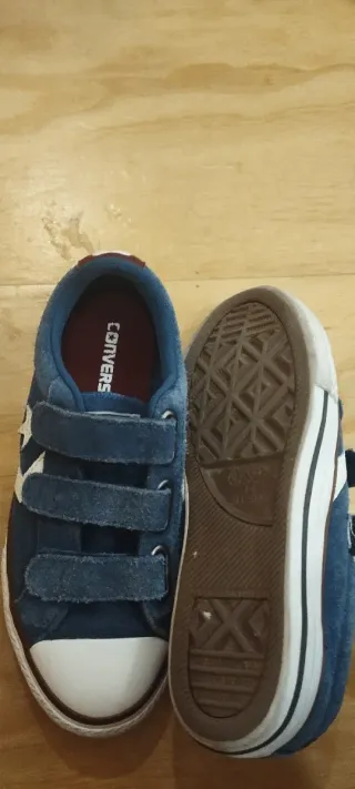 Zapatillas Converse azul talla 30