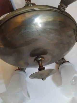 Lámpara de techo de bronce