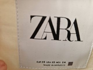 Blazer Zara Larga Crudo