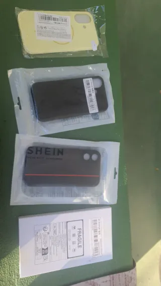 Funda y Cristal 5€ iPhone 16 SHEIN 5€ por funda