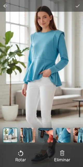 Sudadera Vestido H&M Talla S