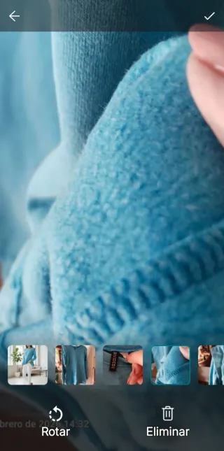 Sudadera Vestido H&M Talla S