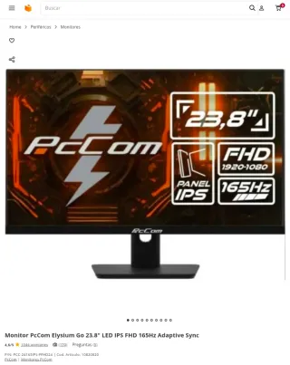 Monitor PcCom 24"