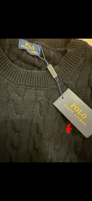 Jersey Polo Ralph Lauren Negro