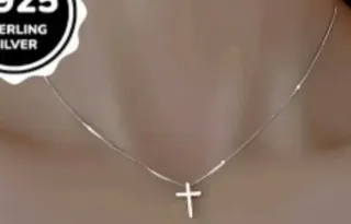 Gargantilla Plata 925 Cruz