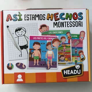 Puzzle Montessori Así Estamos Hechos