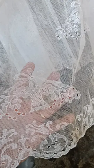 Roquete adulto tul transparente