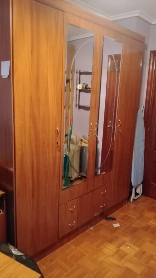 Habitación completa.Cama con somier articulado 105