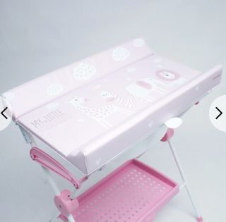 Bañera y cambiador plegable infantil