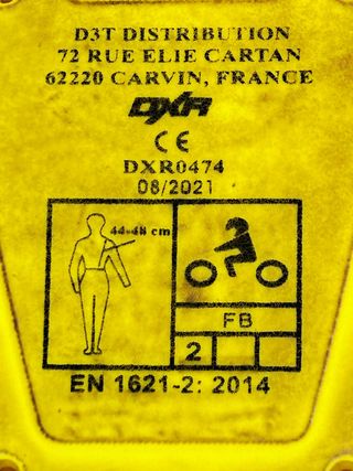 Chaqueta Moto DXR STORM CE Negra