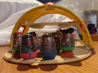 Caravana Juguete Antigua + Muñecos