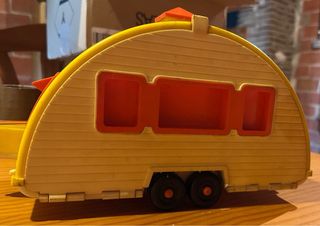 Caravana Juguete Antigua + Muñecos