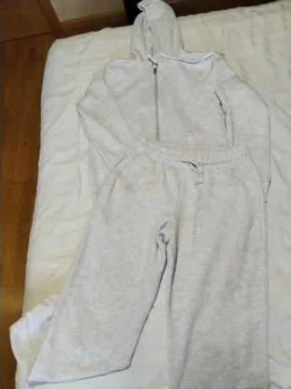 Conjunto chándal gris M