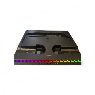 Base ricarica PS5 con RGB e supporto cuff