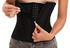 Faja Moldeadora Negra con Cremallera