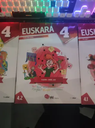 LH4 Libros de euskera