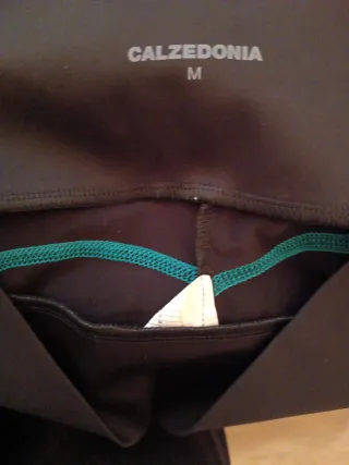 Mallas Calzedonia Negras y Turquesa Nuevas