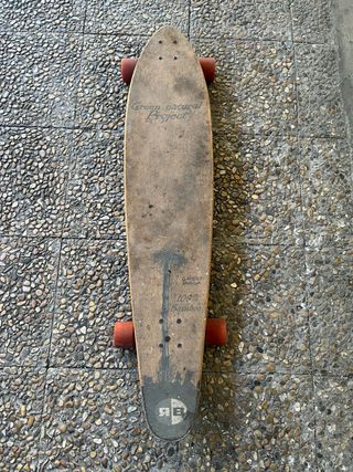 Longboard de bambú Green Project