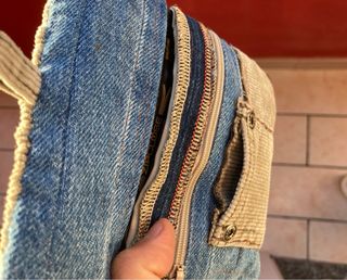 Porta tabacco in denim