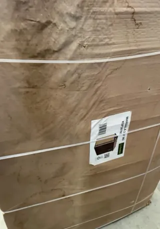 Caseta jardín resina 132x190x203cm 2,47 m² Marsala