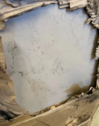 Caseta jardín resina 132x190x203cm 2,47 m² Marsala