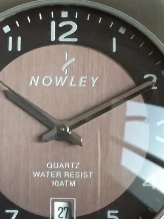 Reloj Nowley Cuarzo Esfera Marrón
