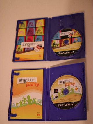 Pack PS2 Singstar + Juegos + Microfonos