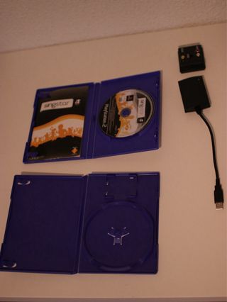 Pack PS2 Singstar + Juegos + Microfonos
