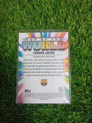 Carta Fermin Lopez Top of the World