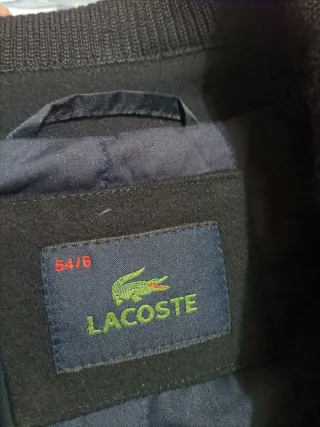 Chaquetón Lacoste Hombre Talla XL azul