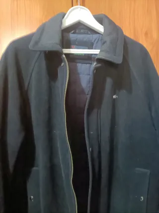 Chaquetón Lacoste Hombre Talla XL azul