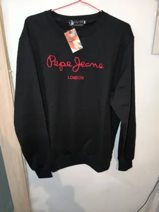 Sudadera Pepe Jeans Negra
