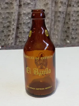 Botella Antigua Cerveza El Águila