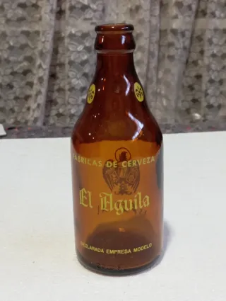 Botella Antigua Cerveza El Águila