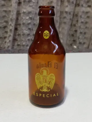 Botella Antigua Cerveza El Águila
