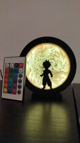 Lámpara LED Gohan Dragon Ball Z