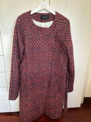 Abrigo Vila Clothes Mujer Rojo