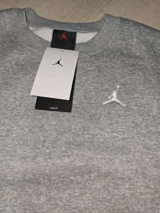 Sudadera Jordan Gris Mujer