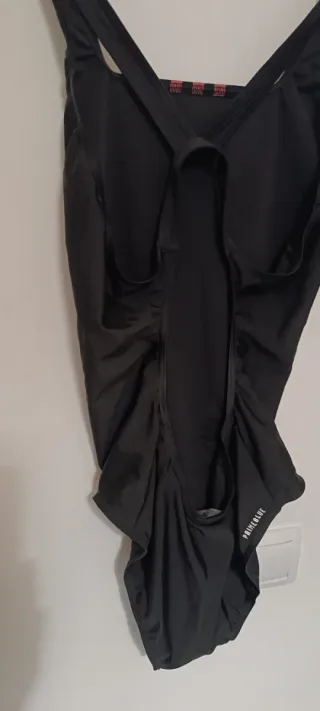 Bañador Adidas Negro y Rosa