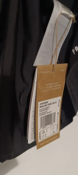 Bañador Adidas Negro y Rosa